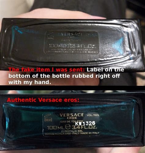 ebay fake versace